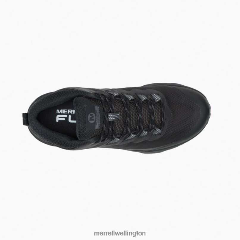 Moab Speed Mid GORE-TEX (J067174) Merrell Women 8VV6P877 Shoes Black/Asphalt - Image 4