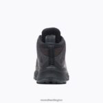 Moab Speed Mid GORE-TEX (J067174) Merrell Women 8VV6P877 Shoes Black/Asphalt - Image 7