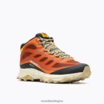 Moab Speed Mid GORE-TEX (J067229) Merrell Men 8VV6P188 Shoes Clay - Image 5