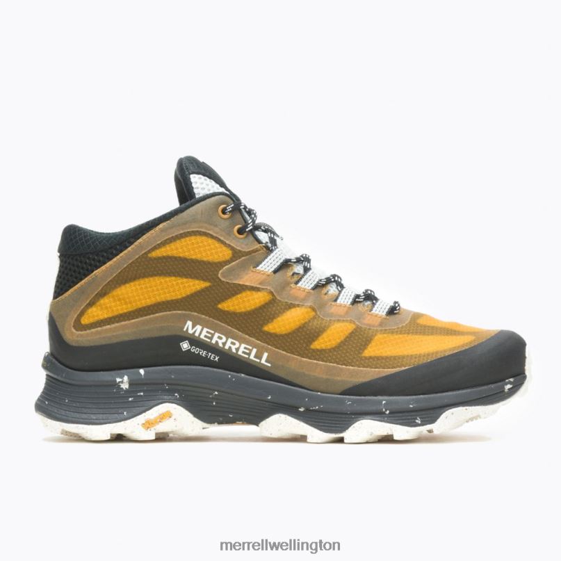 Moab Speed Mid GORE-TEX (J067547) Merrell Men 8VV6P187 Shoes Gold OT - Image 1