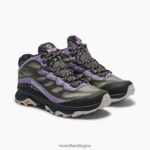 Moab Speed Mid GORE-TEX (J135416) Merrell Women 8VV6P880 Shoes Lichen - Image 5