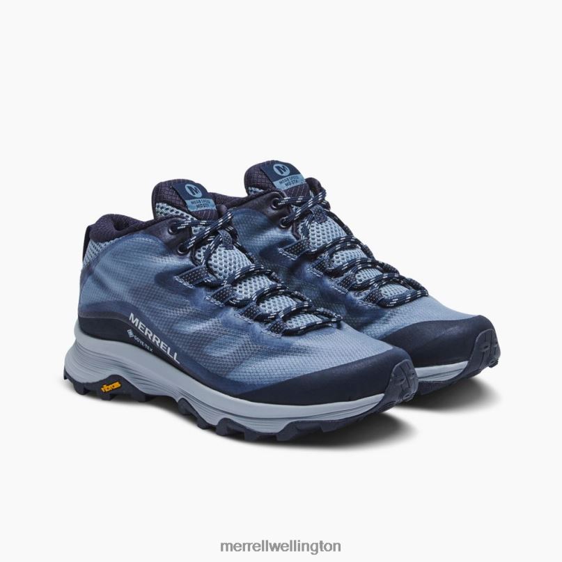 Moab Speed Mid GORE-TEX (J135418) Merrell Women 8VV6P879 Shoes Navy - Image 5