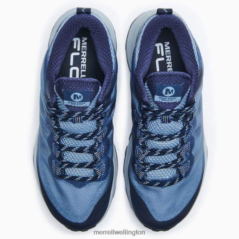 Moab Speed Mid GORE-TEX (J135418) Merrell Women 8VV6P879 Shoes Navy - Image 6