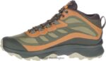 Moab Speed Mid GORE-TEX Wide Width (J135411W) Merrell Men 8VV6P354 Shoes Lichen - Image 6