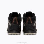 Moab Speed Mid Waterproof (MK265424) Merrell Kids 8VV6P1378 Shoes Black - Image 7