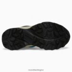 Moab Speed Mid Waterproof (MK266776) Merrell Kids 8VV6P1380 Shoes Navy/Hi Viz - Image 5