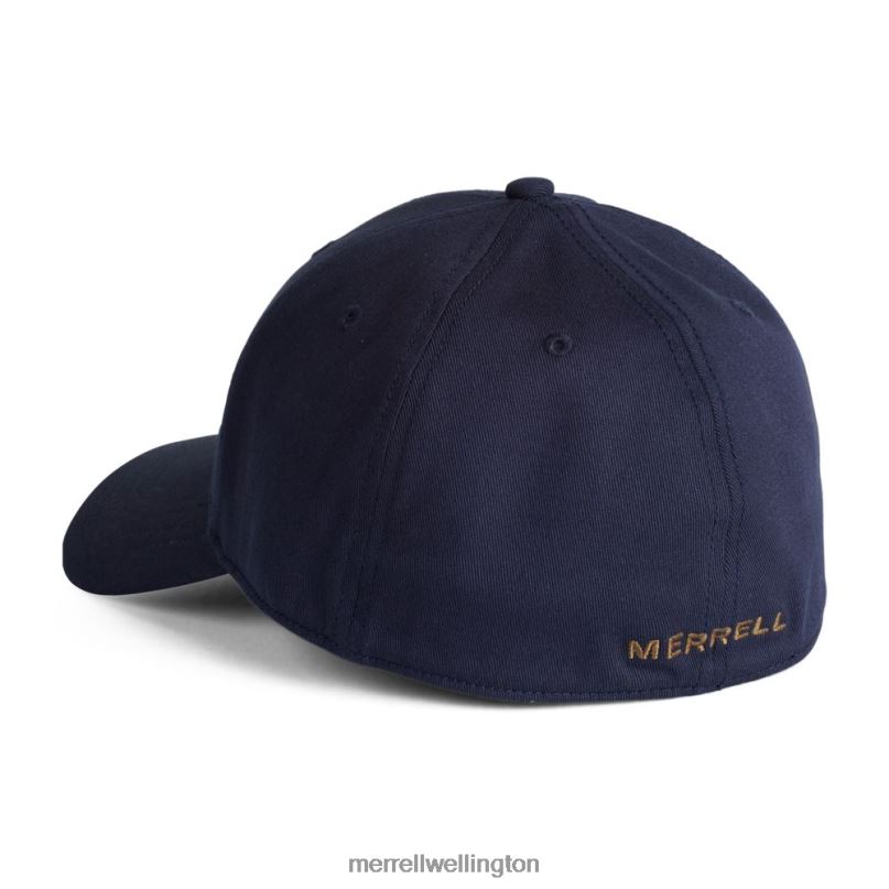 Moab Twill Elastic Hat (JAS26449-353) Merrell Unisex 8VV6P545 Accessories Navy - Image 4