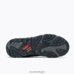 Moab Velocity Mid Waterproof Carbon Fiber Wide Width (J099429W) Merrell Men 8VV6P342 Shoes Black - Image 3