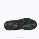 Moab Vertex Mid Waterproof Comp Toe Work Boot Wide Width (J05241W) Merrell Men 8VV6P619 Shoes Black - Image 4