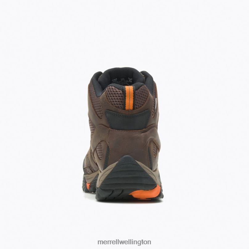 Moab Vertex Mid Waterproof SR Work Boot Wide Width (J31239W) Merrell Men 8VV6P389 Shoes Clay - Image 7