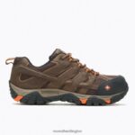 Moab Vertex Vent Comp Toe Work Shoe (J11119) Merrell Men 8VV6P372 Shoes Clay - Image 2