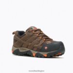 Moab Vertex Vent Comp Toe Work Shoe (J11119) Merrell Men 8VV6P372 Shoes Clay - Image 5