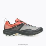 MQM 3 GORE-TEX (J037181) Merrell Men 8VV6P11 Shoes Charcoal/Tangerine - Image 2