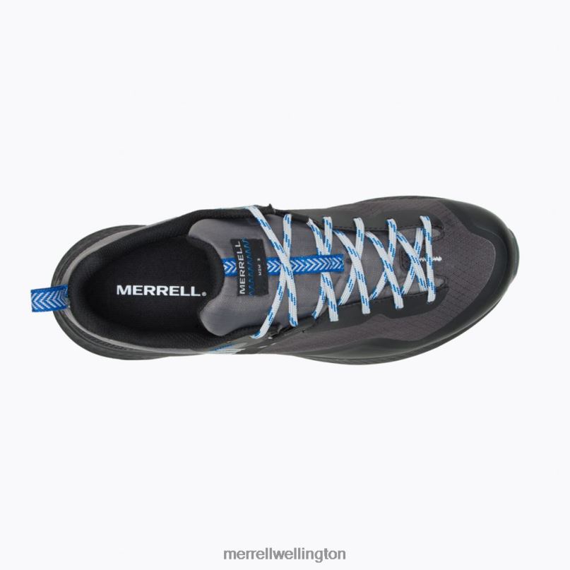 MQM 3 GORE-TEX (J135585) Merrell Men 8VV6P16 Shoes Rock/Blue - Image 4