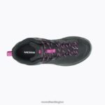 MQM 3 Mid GORE-TEX (J135520) Merrell Women 8VV6P1165 Shoes Black/Fuchsia - Image 4