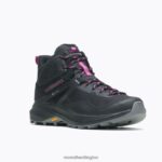 MQM 3 Mid GORE-TEX (J135520) Merrell Women 8VV6P1165 Shoes Black/Fuchsia - Image 5