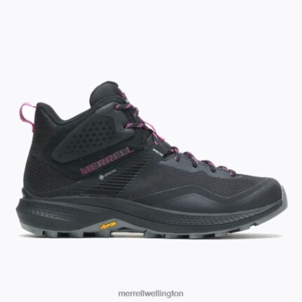 MQM 3 Mid GORE-TEX (J135520) Merrell Women 8VV6P1165 Shoes Black/Fuchsia