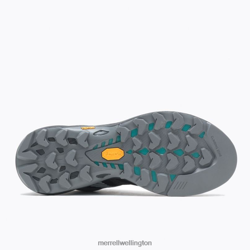 MQM 3 Mid GORE-TEX (J135522) Merrell Women 8VV6P1166 Shoes Charcoal/Teal - Image 3