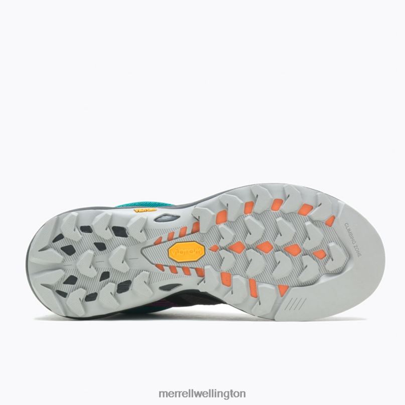 MQM 3 Mid GORE-TEX (J135528) Merrell Women 8VV6P1167 Shoes Tangerine/Teal - Image 3