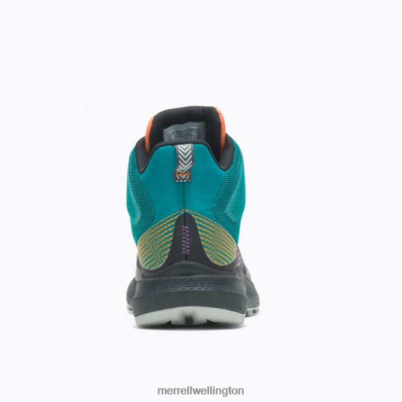 MQM 3 Mid GORE-TEX (J135528) Merrell Women 8VV6P1167 Shoes Tangerine/Teal - Image 6