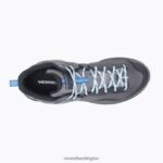 MQM 3 Mid GORE-TEX (J135573) Merrell Men 8VV6P80 Shoes Rock/Blue - Image 4