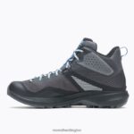MQM 3 Mid GORE-TEX (J135573) Merrell Men 8VV6P80 Shoes Rock/Blue - Image 6
