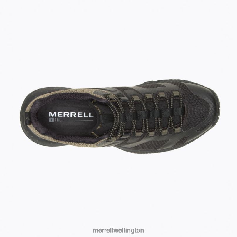 MQM Ace Tec 1TRL (J005732) Merrell Women 8VV6P1154 Shoes Black/Olive - Image 4