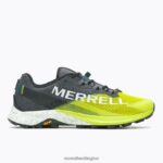 MTL Long Sky 2 (J067367) Merrell Men 8VV6P3 Shoes Hi Viz/Jade - Image 2