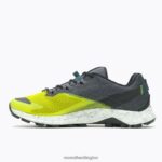 MTL Long Sky 2 (J067367) Merrell Men 8VV6P3 Shoes Hi Viz/Jade - Image 6