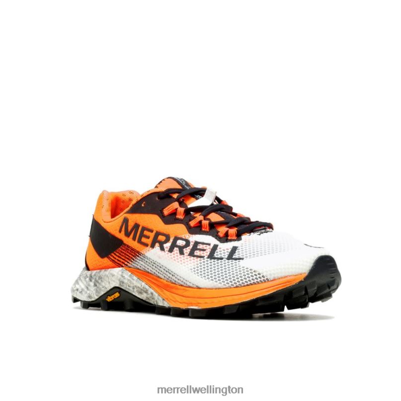 MTL Long Sky 2 (J067567) Merrell Men 8VV6P6 Shoes White/Orange - Image 5