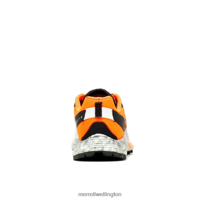 MTL Long Sky 2 (J067567) Merrell Men 8VV6P6 Shoes White/Orange - Image 7