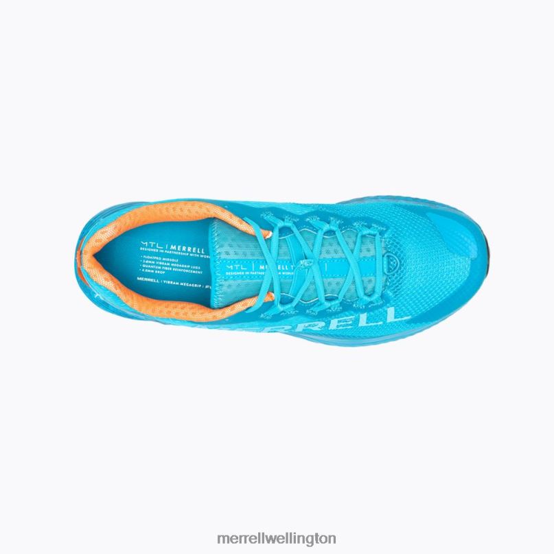 MTL Long Sky 2 (J067811) Merrell Men 8VV6P5 Shoes Tahoe/Tangerine - Image 4