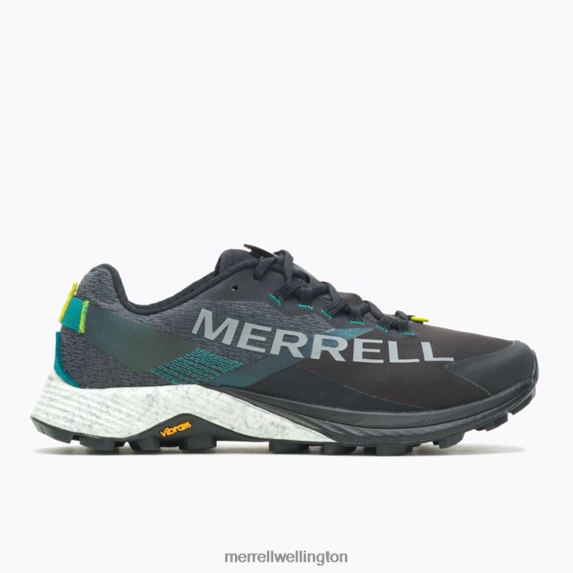 MTL Long Sky 2 Shield (J067432) Merrell Women 8VV6P1203 Shoes Black/Jade - Image 1