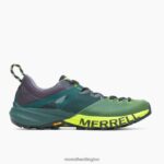 MTL MQM (J067340) Merrell Women 8VV6P838 Shoes Hi Viz/Jade - Image 2