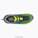 MTL MQM (J067340) Merrell Women 8VV6P838 Shoes Hi Viz/Jade - Image 4