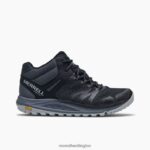 Nova 2 Mid Waterproof (J035579) Merrell Men 8VV6P208 Shoes Black - Image 2