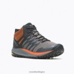 Nova 2 Mid Waterproof (J500227) Merrell Men 8VV6P207 Shoes Charcoal - Image 5