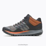 Nova 2 Mid Waterproof (J500227) Merrell Men 8VV6P207 Shoes Charcoal - Image 6