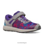 Nova 2 Sneaker (MK166239) Merrell Kids 8VV6P784 Shoes Grey/Multi - Image 3