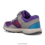 Nova 2 Sneaker (MK166239) Merrell Kids 8VV6P784 Shoes Grey/Multi - Image 4