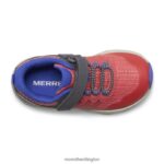 Nova 3 Jr (ML167230) Merrell Kids 8VV6P1354 Shoes Lava - Image 6