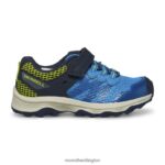 Nova 3 Jr (ML266789) Merrell Kids 8VV6P1353 Shoes Blue - Image 2