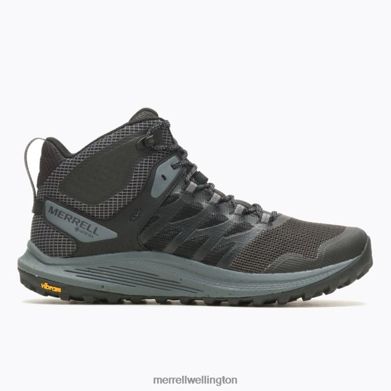 Nova 3 Mid GORE-TEX (J067613) Merrell Men 8VV6P41 Shoes Black - Image 2