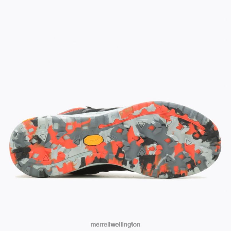 Nova 3 Mid GORE-TEX (J067615) Merrell Men 8VV6P42 Shoes Black/Tangerine - Image 3