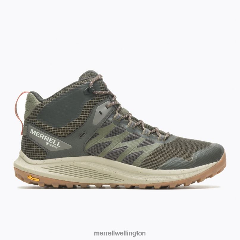 Nova 3 Mid GORE-TEX (J067617) Merrell Men 8VV6P40 Shoes Olive - Image 2