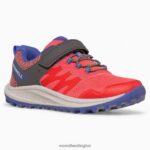Nova 3 Sneaker (MK166787) Merrell Kids 8VV6P1358 Shoes Lava - Image 3