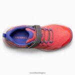 Nova 3 Sneaker (MK166787) Merrell Kids 8VV6P1358 Shoes Lava - Image 6