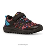 Nova 3 Sneaker (MK166788) Merrell Kids 8VV6P1359 Shoes Rainbow Leopard - Image 3