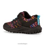 Nova 3 Sneaker (MK166788) Merrell Kids 8VV6P1359 Shoes Rainbow Leopard - Image 4