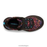 Nova 3 Sneaker (MK166788) Merrell Kids 8VV6P1359 Shoes Rainbow Leopard - Image 6